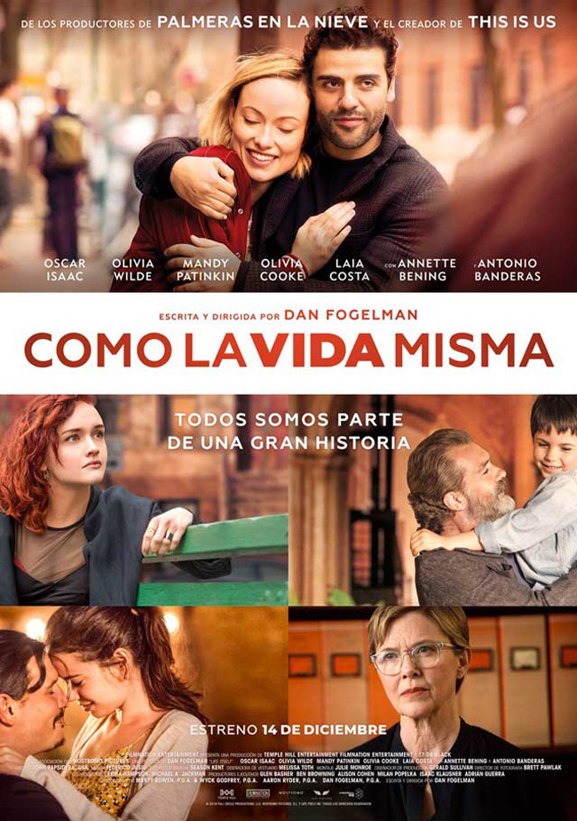 mg cine Carteles de películas COMO LA VIDA MISMA Life itself